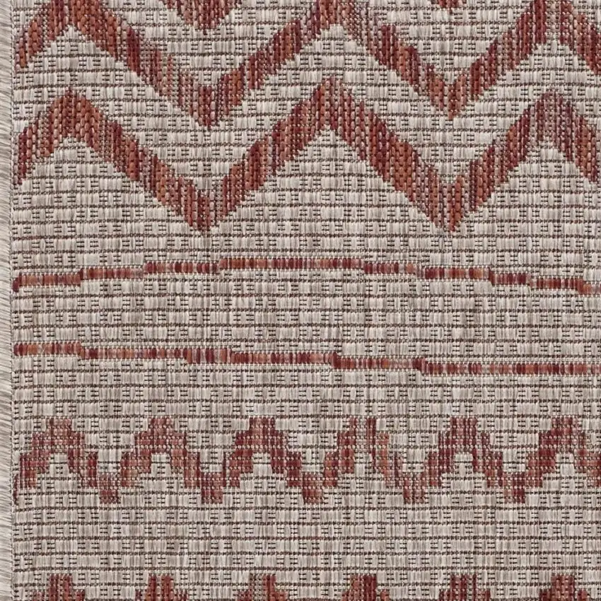 Beige Indoor Outdoor Area Rug Photo 3