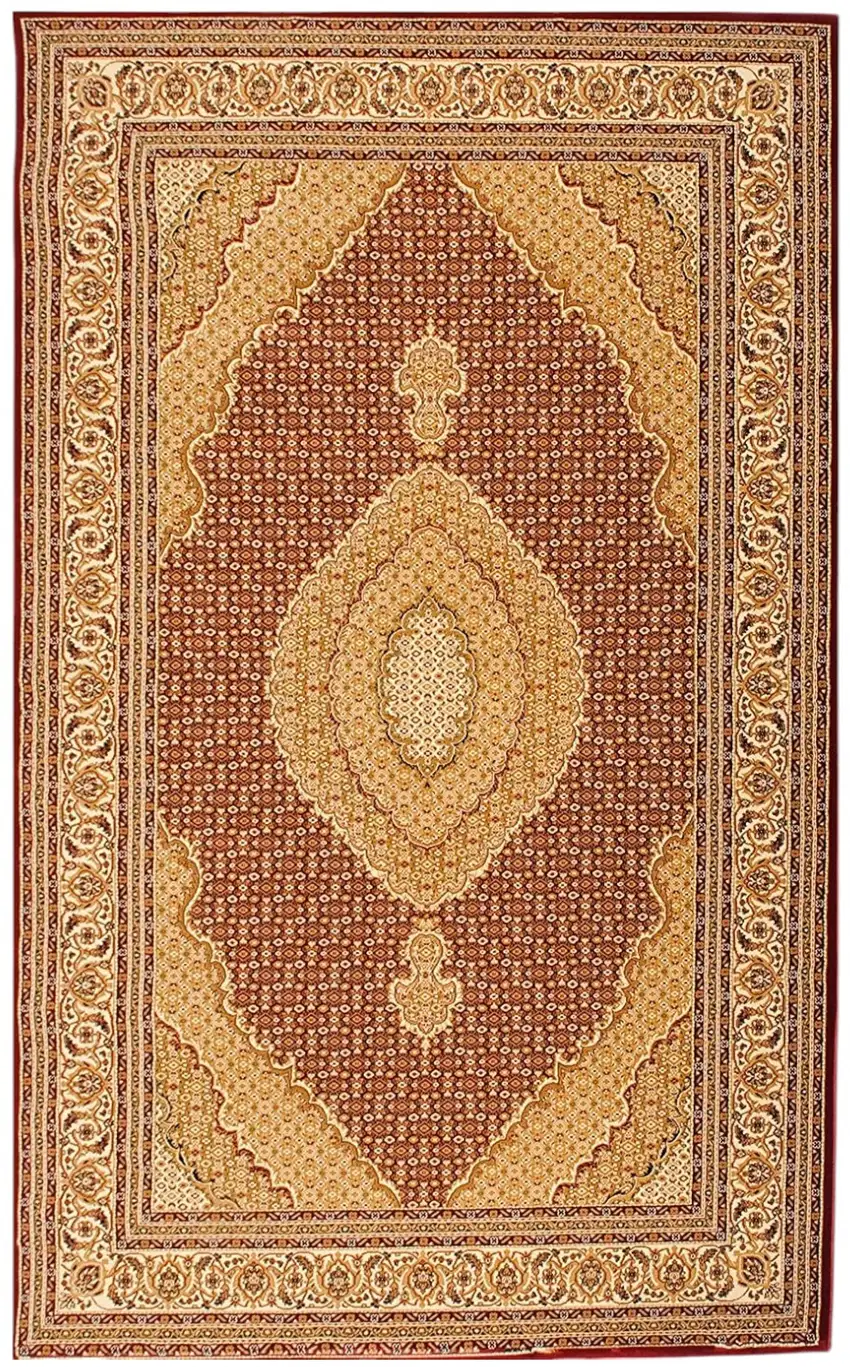 20' Red And Beige Oriental Runner Rug Photo 9