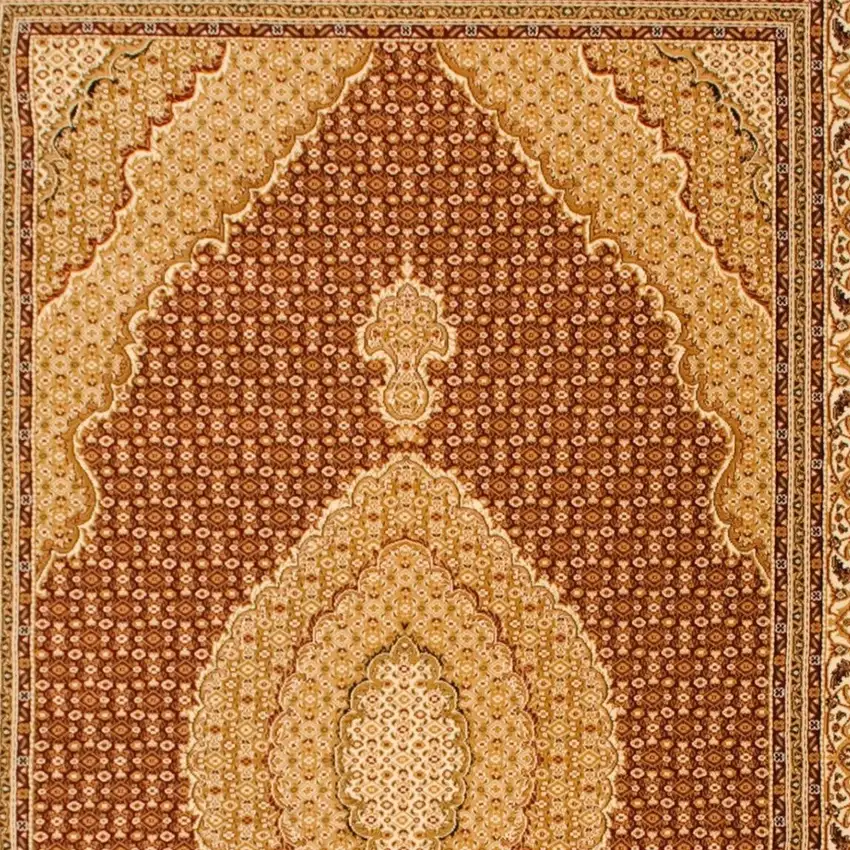 15' Red And Beige Oriental Runner Rug Photo 8