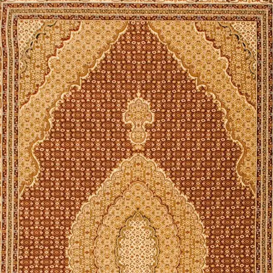 20' Red And Beige Oriental Runner Rug Photo 8