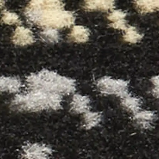 Red and Black Plaid Power Loom Area Rug Photo 1