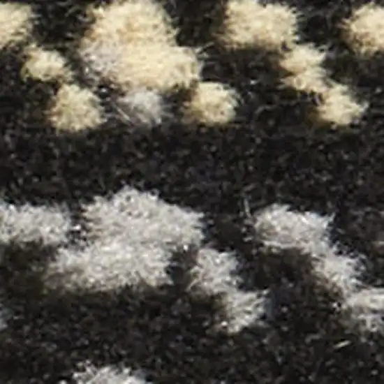 Red and Black Plaid Power Loom Area Rug Photo 1