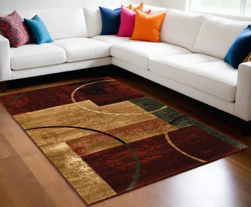 Red Area Rug Photo 2