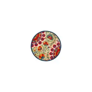 Photo of Red and Multicolor Indoor Outdoor Area Rug