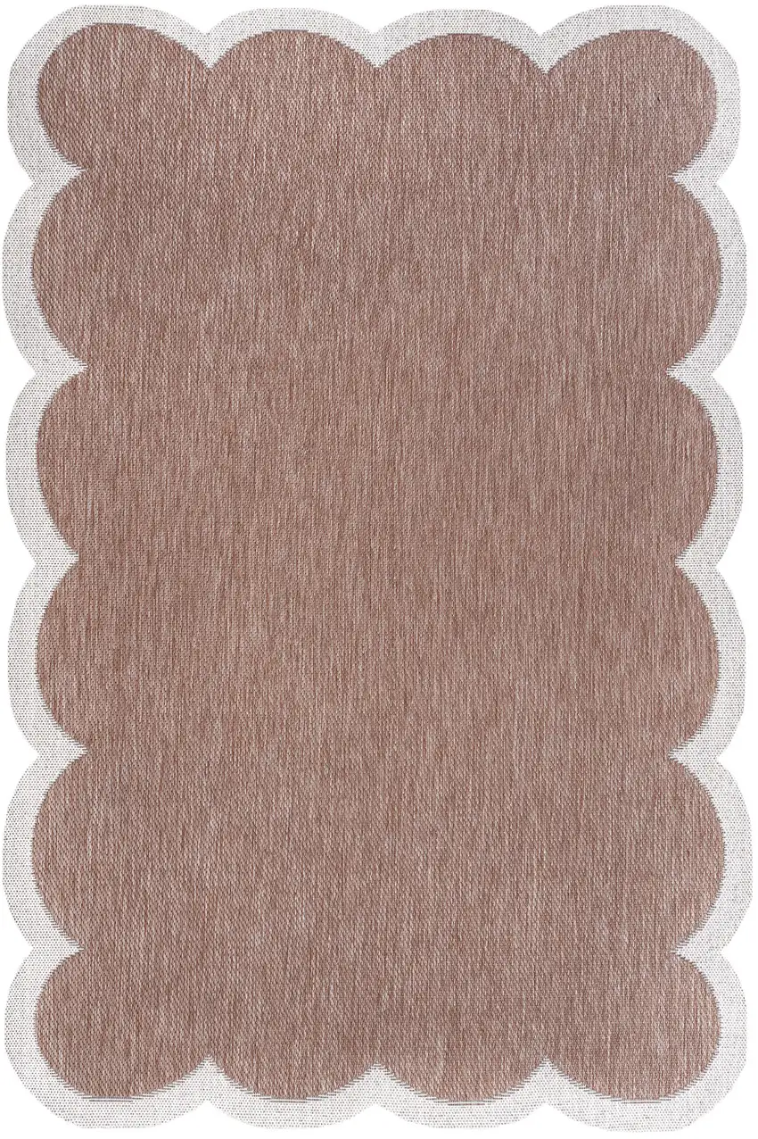 Rose And Cream Indoor Outdoor Area Rug Photo 1