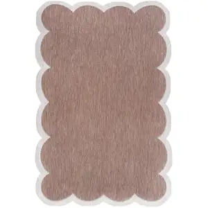 Photo of Rose And Cream Indoor Outdoor Area Rug