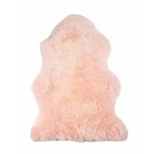 Photo of Rose New Zealand Natural Shearling Sheepskin Rug