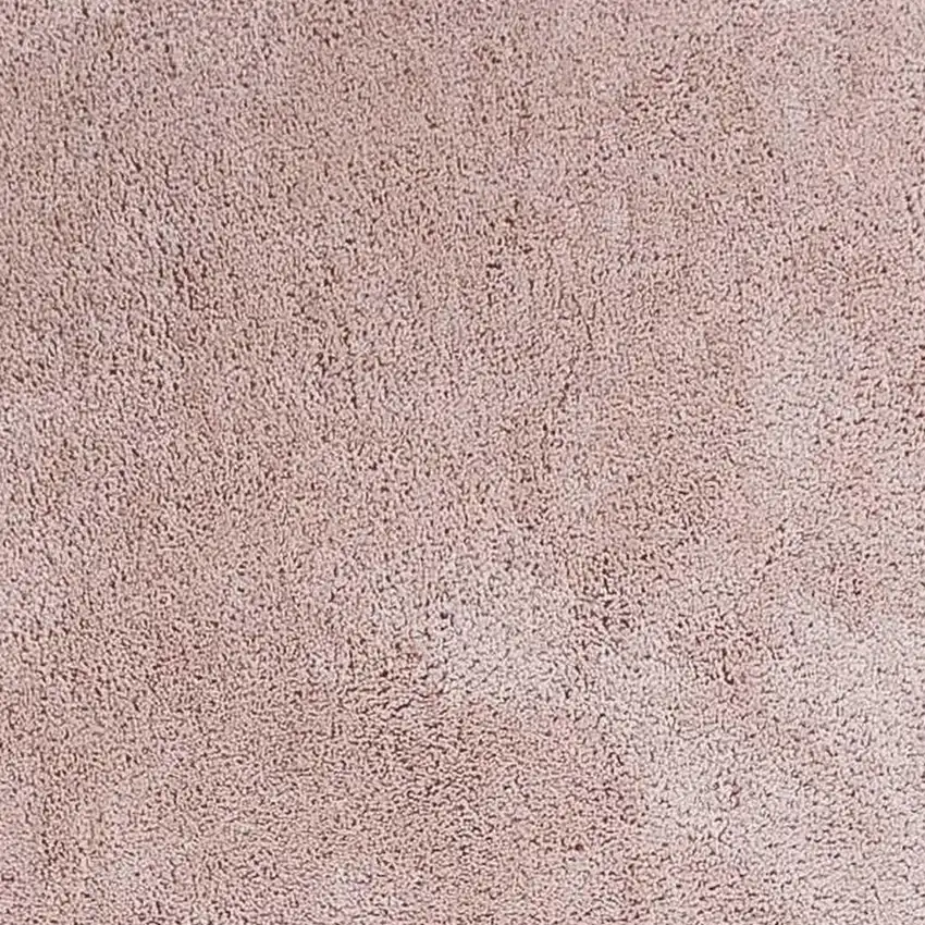 8' Pink Shag Hand Woven Runner Rug Photo 4