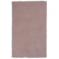 Photo of Rose Pink Plain Area Rug