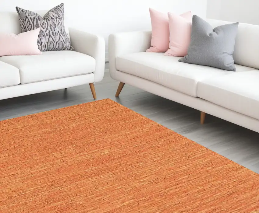 Rose Power Loom Handmade Area Rug Photo 1