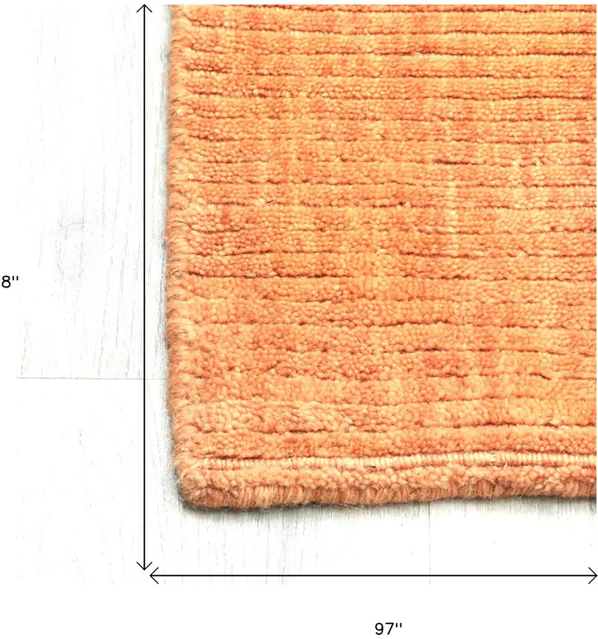 Rose Power Loom Handmade Area Rug Photo 6
