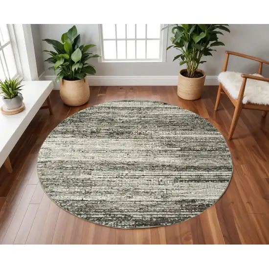 Ash And Slate Abstract Area Rug Photo 1