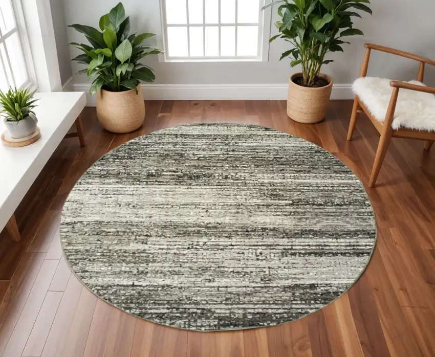 Ash And Slate Abstract Area Rug Photo 1