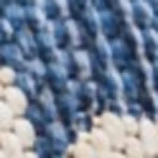 Blue And Gray Indoor Outdoor Area Rug Photo 6