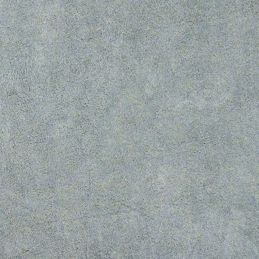 Round  Polyester Blue Heather Area Rug Photo 2