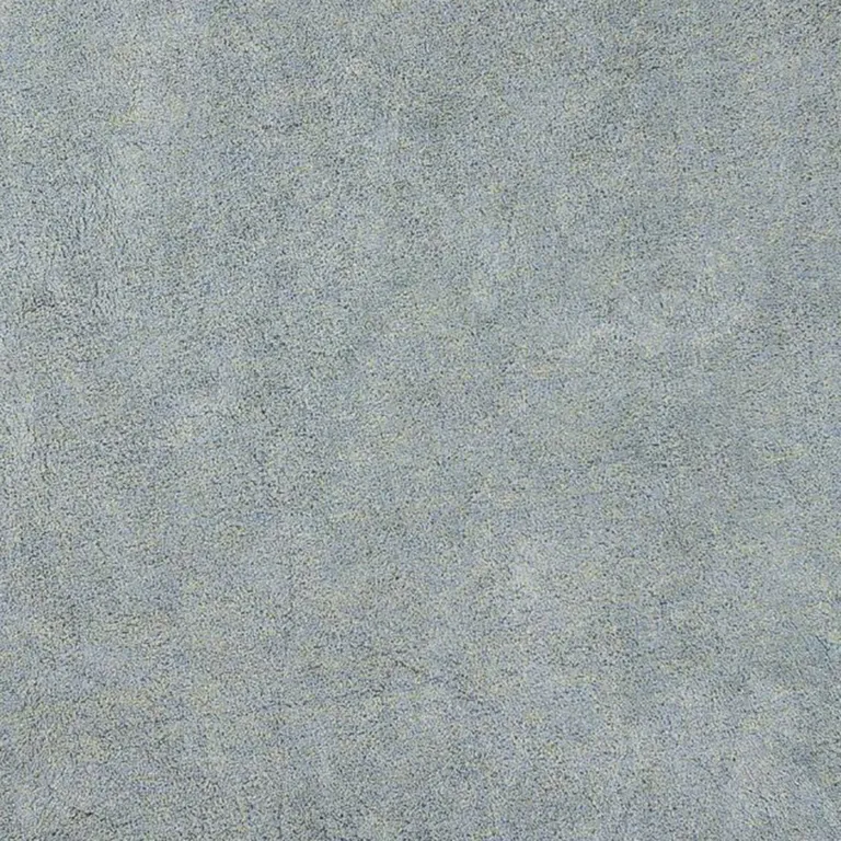 Round  Polyester Blue Heather Area Rug Photo 2