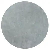 Photo of Round Polyester Blue Heather Area Rug