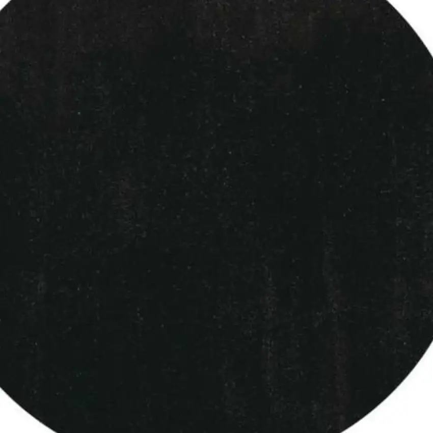 6' Espresso Shag Hand Woven Round Rug Photo 4