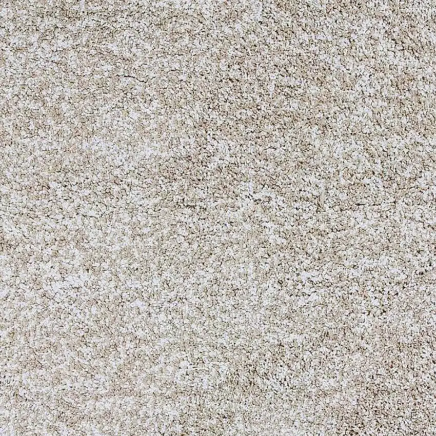 Round  Polyester Ivory  Heather Area Rug Photo 3