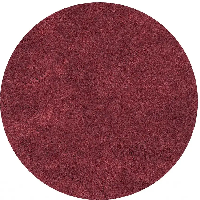 Polyester Red Area Rug Photo 4