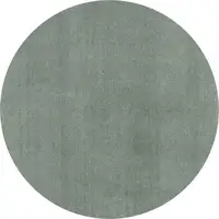 Photo of Round Polyester Slate Area Rug