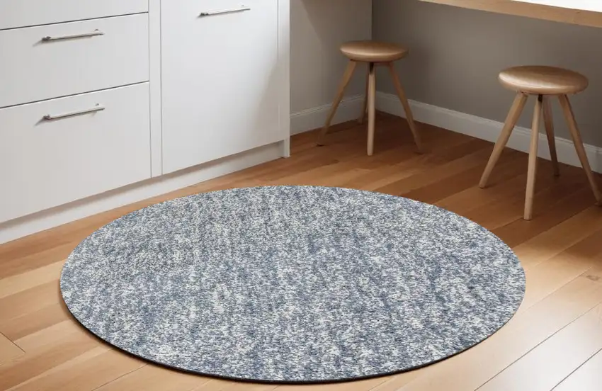 Slate Heather Plain Indoor Area Rug Photo 1