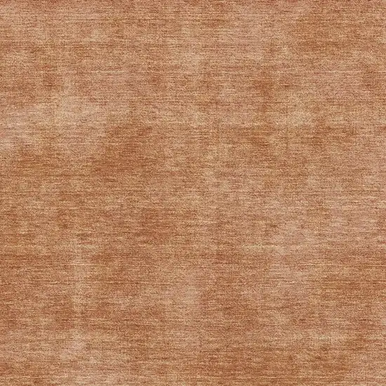 Rust And Copper Abstract Washable Area Rug With UV Protection Photo 3