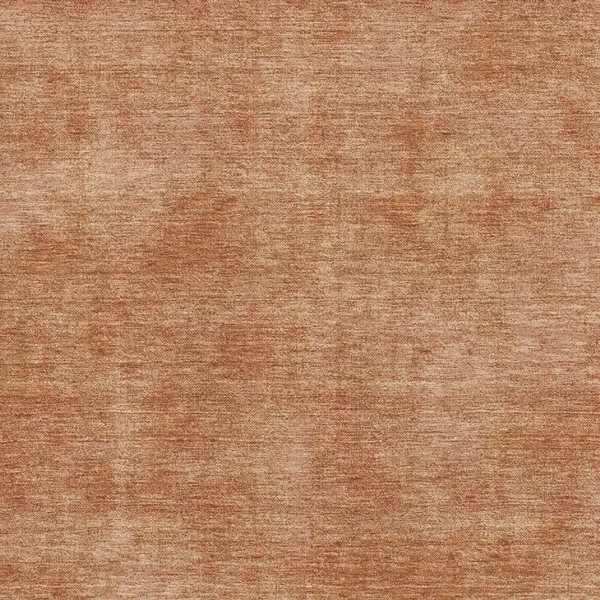 Rust And Copper Abstract Washable Area Rug With UV Protection Photo 3