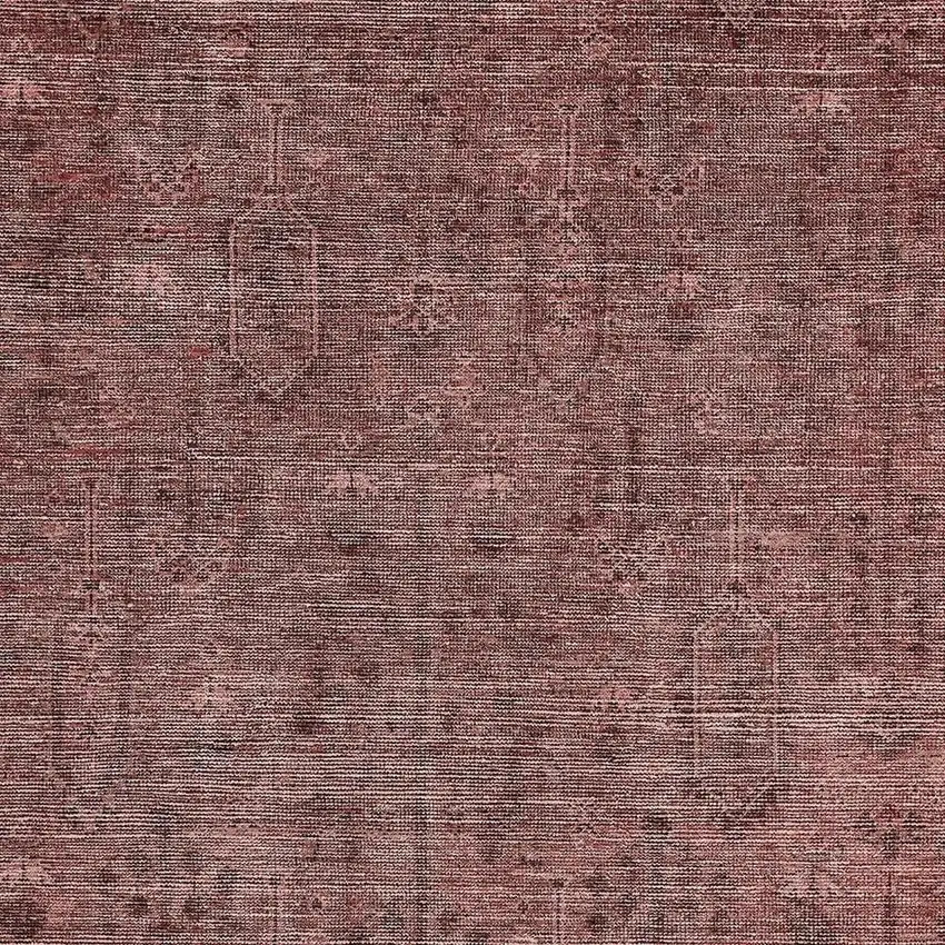 Rust And Gray Southwestern Washable Area Rug With UV Protection Photo 4