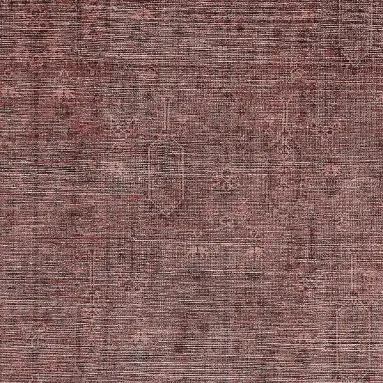 Rust And Gray Southwestern Washable Area Rug With UV Protection Photo 3