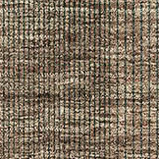 Rust And Gray Striped Washable Area Rug With UV Protection Photo 3