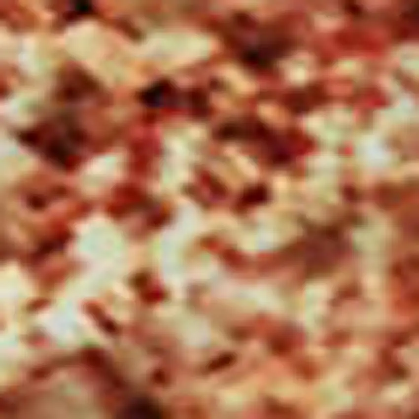 Rust And Ivory Ombre Washable Area Rug With UV Protection Photo 9