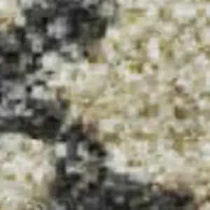 Photo of Rust Beige And Blue Abstract Washable Area Rug With UV Protection