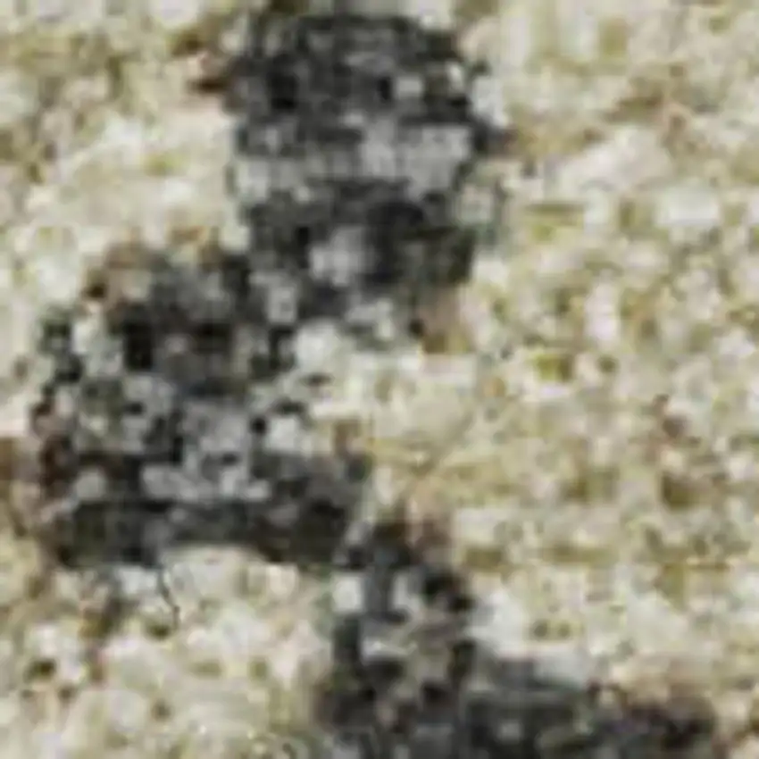 Rust Beige And Blue Abstract Washable Area Rug With UV Protection Photo 3