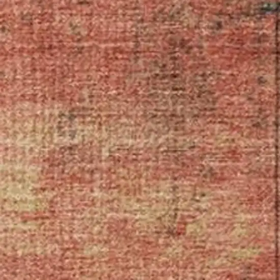 Rust Beige And Charcoal Abstract Washable Indoor Outdoor Area Rug Photo 3