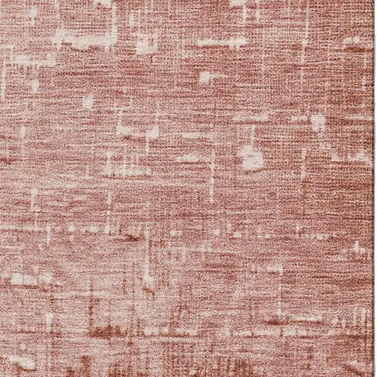 Rust Gray And Charcoal Ombre Washable Area Rug With UV Protection Photo 2