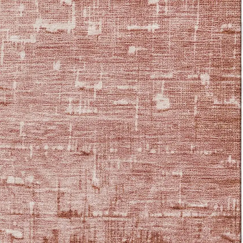 Rust Gray And Charcoal Ombre Washable Area Rug With UV Protection Photo 2