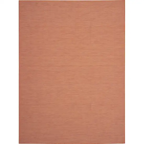 Terra Cotta Indoor Outdoor Area Rug Photo 2