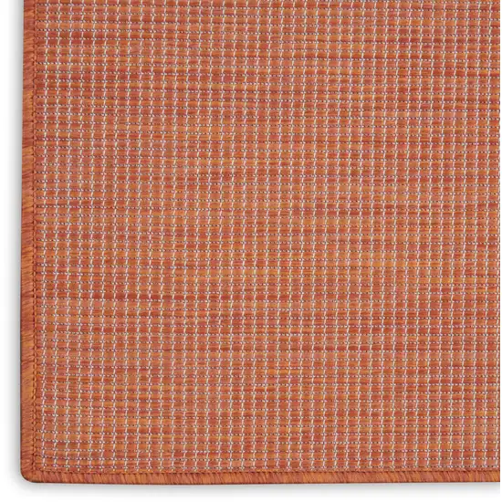 Terra Cotta Indoor Outdoor Area Rug Photo 4
