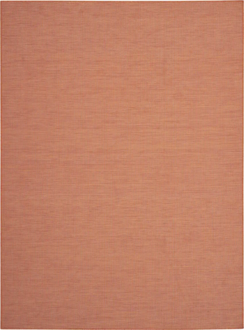 Rust Power Loom Area Rug Photo 1