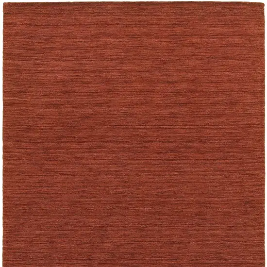 Rust Wool Hand Tufted Area Rug Photo 4