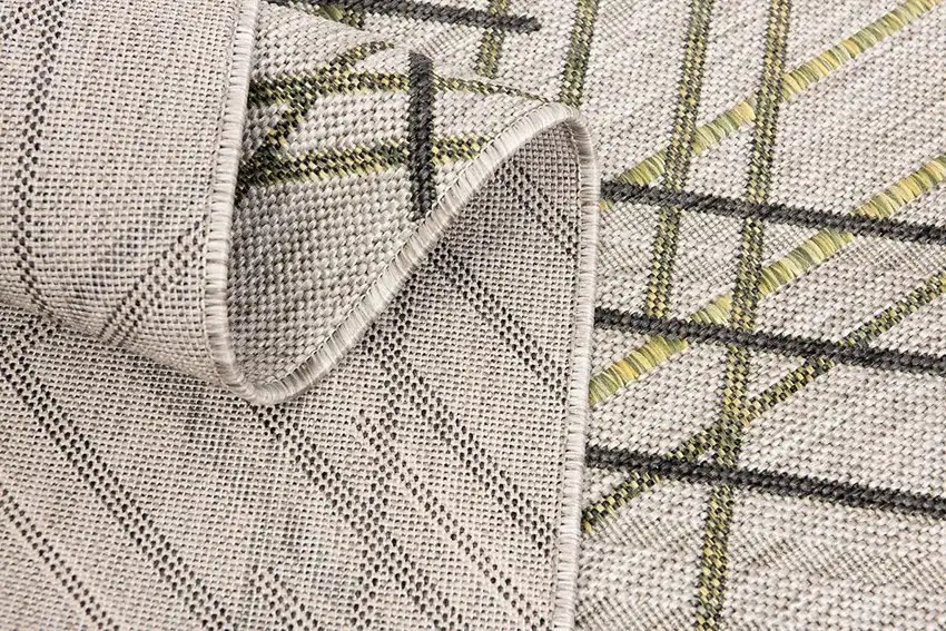 Sage Abstract Linework Area Rug Photo 3