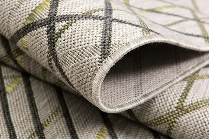 Sage Abstract Linework Area Rug Photo 7