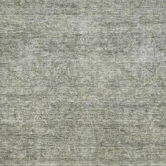 Sage And Beige Abstract Washable Area Rug With UV Protection Photo 2