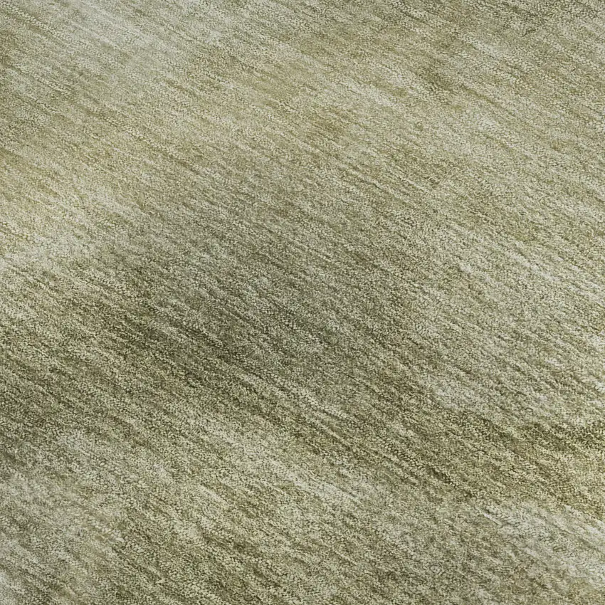 Sage And Beige Abstract Washable Area Rug With UV Protection Photo 3