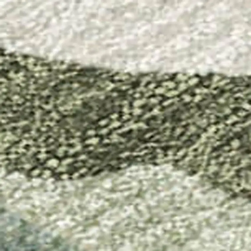 Sage And Beige Tribal Washable Indoor Outdoor Area Rug Photo 1