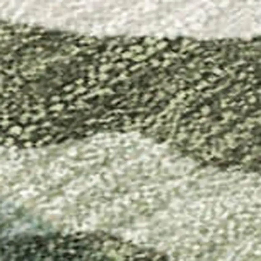 Sage And Beige Tribal Washable Indoor Outdoor Area Rug Photo 1