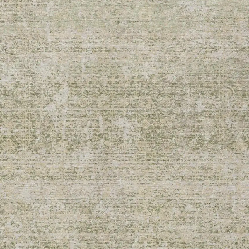 Sage And Green Abstract Washable Indoor Outdoor Area Rug Photo 3