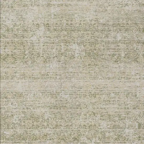 Sage And Green Abstract Washable Indoor Outdoor Area Rug Photo 2