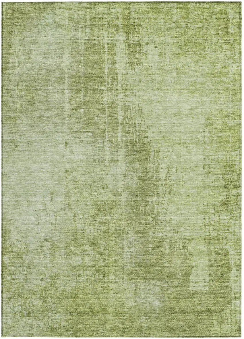 Sage And Green Abstract Washable Indoor Outdoor Area Rug Photo 6